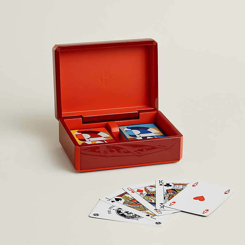 HERMES - エルメス ファセット アビ ドゥ クール ブリッジ カードケース ブループロフォ カードケース 《ファセット/アビ・ドゥ・クール》 ブリッジ